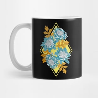 Chrysanthemum Flowers Art Mug